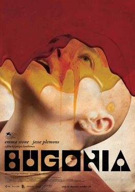 The poster for the film Bugonia